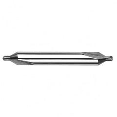 #3 × 2″ OAL 60 Degree Carbide Combined Drill and Countersink Uncoated - Eagle Tool & Supply