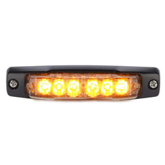 Emergency Light Assemblies; Type: Led Warning Light; Flash Rate: Variable; Flash Rate (FPM): 27; Mount: Surface; Color: Amber; Power Source: 12 Volt DC