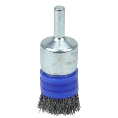 3/4″ Banded Crimped Wire End Brush, .0104″ Steel Fill - Eagle Tool & Supply