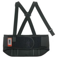 1600 L BLK STD ELASTIC BACK SUPPORT - Eagle Tool & Supply