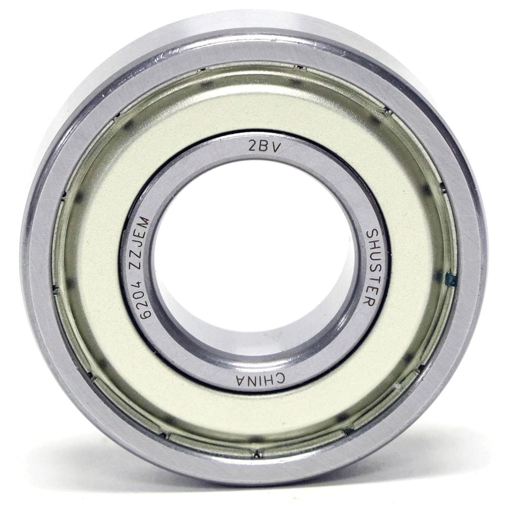 Shuster - R3 ZZ, 3/16" Bore Diam, 1/2" OD, Double Shield Deep Groove Radial Ball Bearing - Exact Industrial Supply