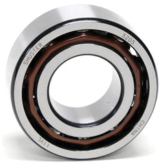 Shuster - 5308, 40mm Bore Diam, 90mm OD, Open Angular Contact Radial Ball Bearing - Exact Industrial Supply