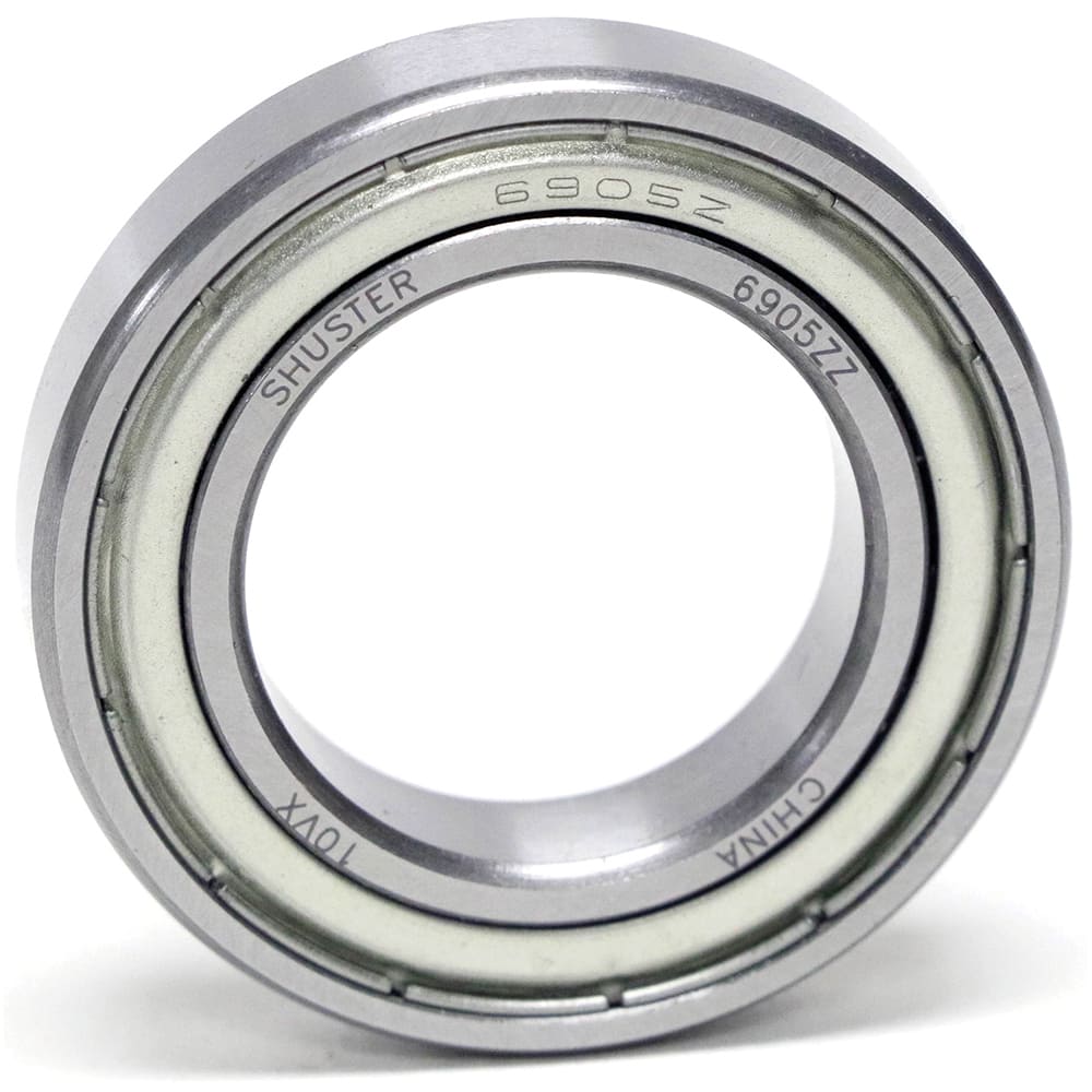 Shuster - 6902 ZZ, 15mm Bore Diam, 28mm OD, Double Shield Deep Groove Radial Ball Bearing - Exact Industrial Supply