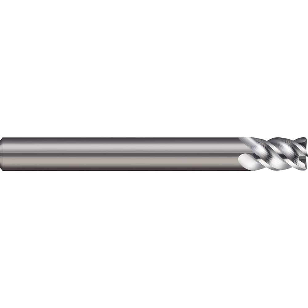 Micro 100 - Corner Radius & Corner Chamfer End Mills; Mill Diameter (mm): 20.00 ; Mill Diameter (Decimal Inch): 0.7874 ; End Type: Corner Radius ; Corner Radius (mm): 1.50 ; Number of Flutes: 4 ; Material: Solid Carbide - Exact Industrial Supply