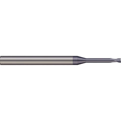 Micro 100 - Corner Radius & Corner Chamfer End Mills; Mill Diameter (mm): 3.00 ; Mill Diameter (Decimal Inch): 0.1181 ; End Type: Corner Radius ; Corner Radius (mm): 0.25 ; Number of Flutes: 2 ; Material: Solid Carbide - Exact Industrial Supply
