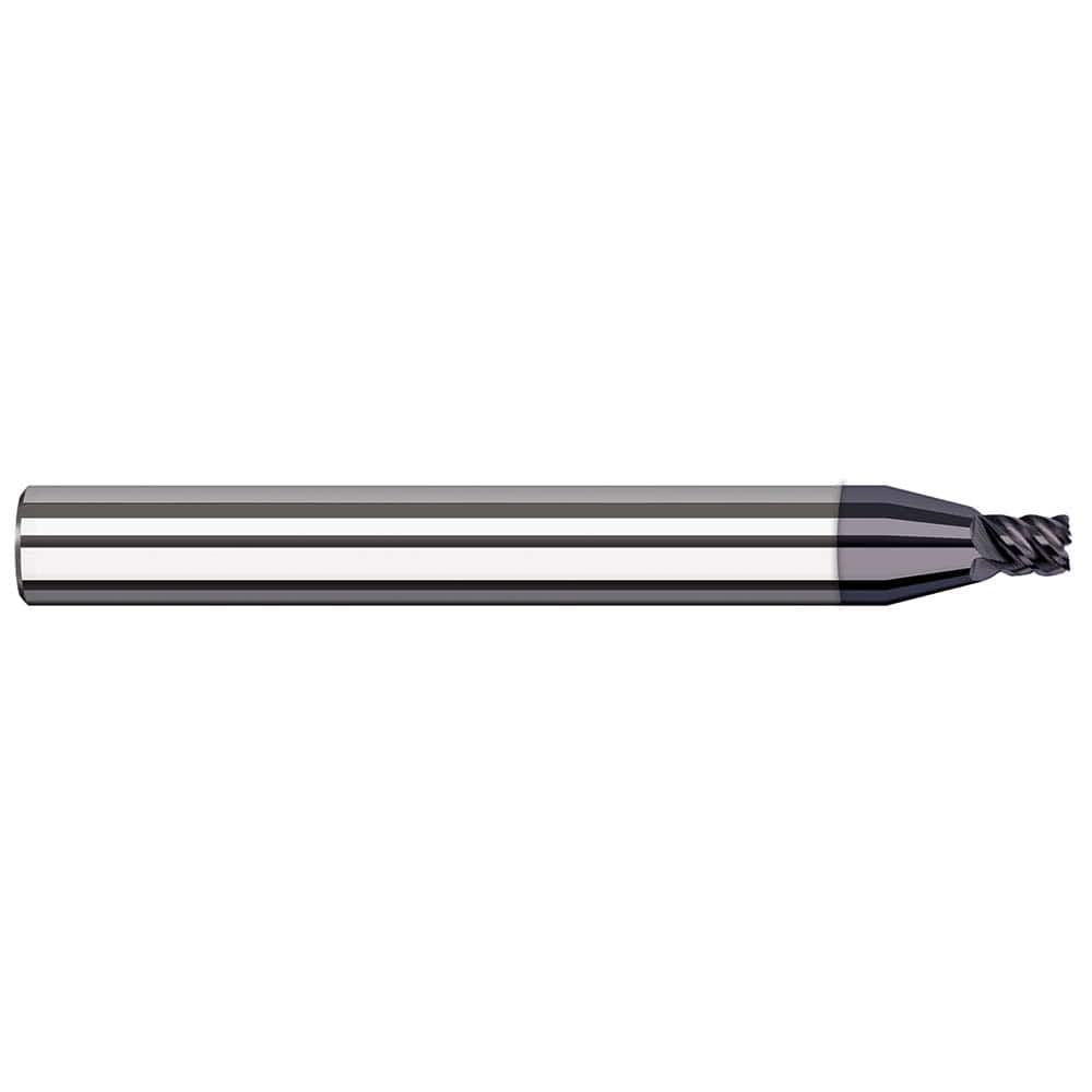 Harvey Tool - Corner Radius & Corner Chamfer End Mills; Mill Diameter (Inch): 3/16 ; Mill Diameter (Decimal Inch): 0.1875 ; End Type: Corner Radius ; Corner Radius (Decimal Inch): 0.0100 ; Number of Flutes: 7 ; Material: Solid Carbide - Exact Industrial Supply