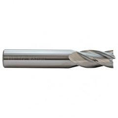 4mm TuffCut GP Std. Length 4 Fl TiN Coated Center Cutting End Mill - Eagle Tool & Supply