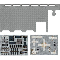Phillips Precision - CMM Fixtures Type: Fixture Kits & Sets Plate Design: Magnetic - Eagle Tool & Supply