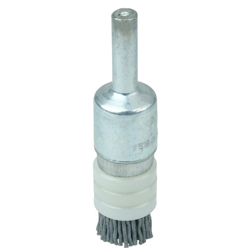 1/2″ Banded Nylox End Brush, .022/320SC Crimped Fill - Eagle Tool & Supply