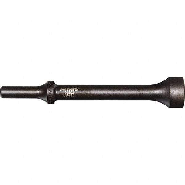 Mayhew - 1" Head Width, 6" OAL, Smoothing Hammer - Round Drive, Round Shank, Steel - Eagle Tool & Supply