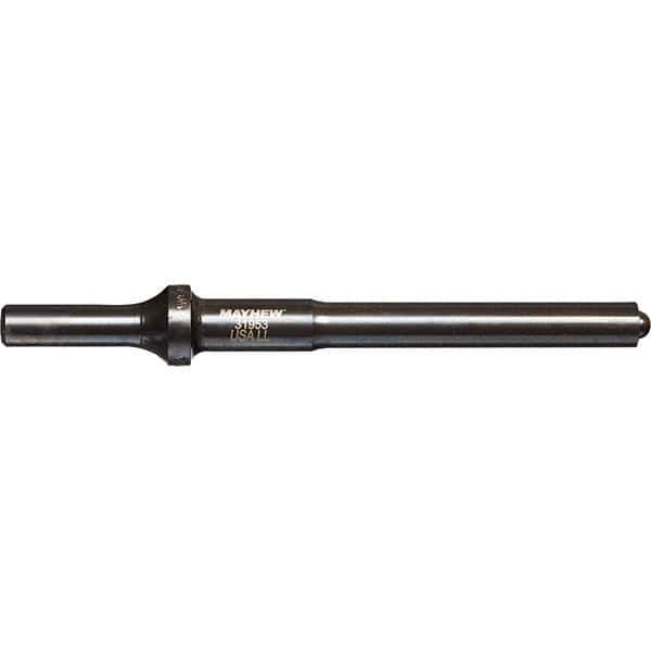 Mayhew - 7/16" Head Width, 6" OAL, Roll Pin Punch - Round Drive, Round Shank, Steel - Eagle Tool & Supply