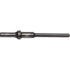 Mayhew - 5/16" Head Width, 6" OAL, Roll Pin Punch - Round Drive, Round Shank, Steel - Eagle Tool & Supply