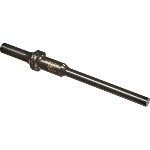 Mayhew - 5/16" Head Width, 6" OAL, Roll Pin Punch - Round Drive, Round Shank, Steel - Eagle Tool & Supply