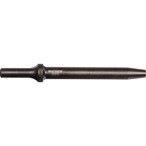 Mayhew - 5/32" Head Width, 6" OAL, Rivet Cutter Chisel - Round Drive, Round Shank, Steel - Eagle Tool & Supply