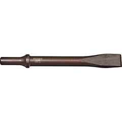 Mayhew - 3/4" Head Width, 7-1/2" OAL, Rivet Cutter Chisel - Round Drive, Round Shank, Steel - Eagle Tool & Supply