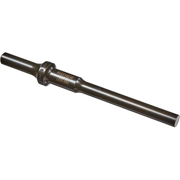 Mayhew - 3/8" Head Width, 6" OAL, Roll Pin Punch - Round Drive, Round Shank, Steel - Eagle Tool & Supply