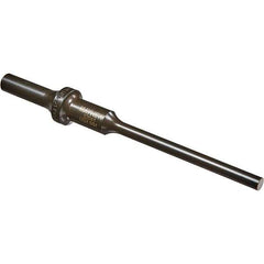 Mayhew - 1/4" Head Width, 6" OAL, Roll Pin Punch - Round Drive, Round Shank, Steel - Eagle Tool & Supply