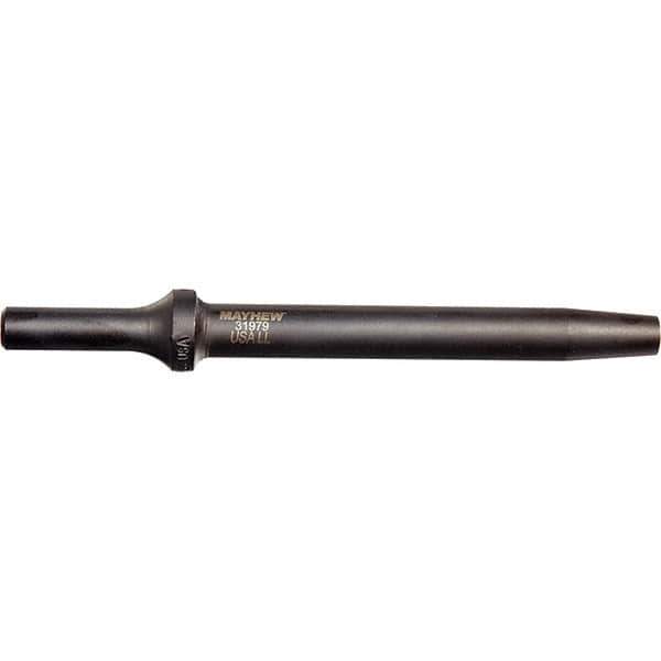 Mayhew - 6" OAL, Tapered Punch Chisel - Round Drive, Round Shank, Steel - Eagle Tool & Supply