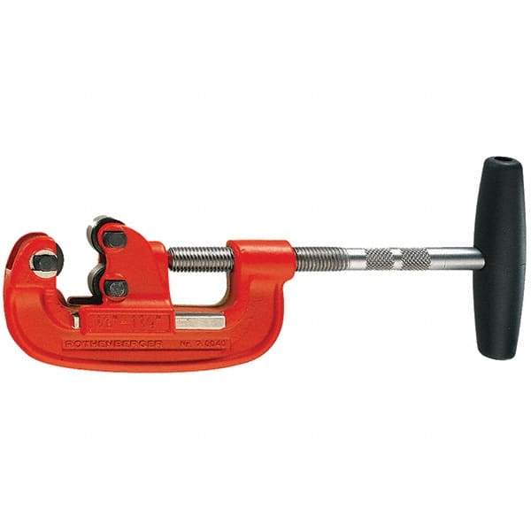 Rothenberger - Pipe & Tube Cutters Type: Pipe Cutter Maximum Pipe Capacity (Inch): 1-1/4 - Eagle Tool & Supply