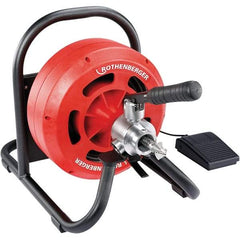 Rothenberger - Electric & Gas Drain Cleaning Machines Type of Power: Electric For Minimum Pipe Size: 1.570 (Inch) - Eagle Tool & Supply