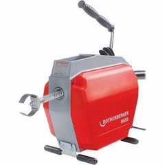 Rothenberger - Electric & Gas Drain Cleaning Machines Type of Power: Electric For Minimum Pipe Size: 0.780 (Inch) - Eagle Tool & Supply