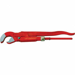 Rothenberger - Pipe Wrenches Type: Corner Pipe Wrench 45 Deg Maximum Pipe Capacity (Inch): 1-1/2 - Eagle Tool & Supply