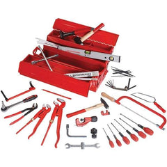 Rothenberger - Combination Hand Tool Sets Tool Type: Plumber's Tool Set Number of Pieces: 50 - Eagle Tool & Supply