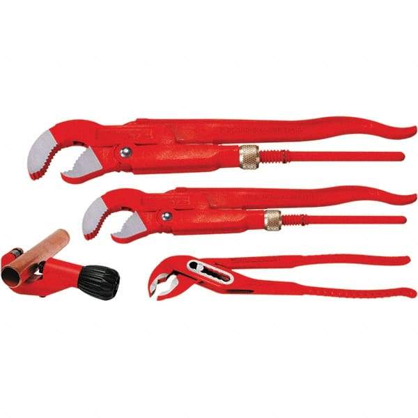 Rothenberger - Combination Hand Tool Sets Tool Type: Plumber's Tool Set Number of Pieces: 4 - Eagle Tool & Supply