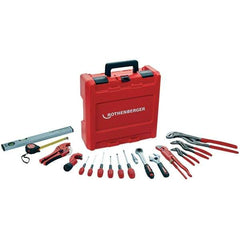 Rothenberger - Combination Hand Tool Sets Tool Type: Plumber's Tool Set Number of Pieces: 18 - Eagle Tool & Supply