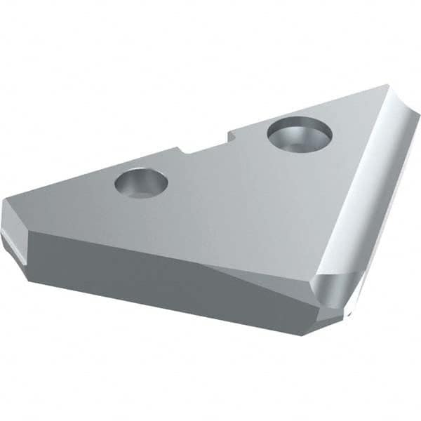 Allied Machine and Engineering - 45mm Diam 90° Seat Size 3 Spade Drill Insert - Eagle Tool & Supply
