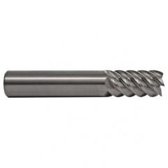 1/4 TuffCut SS 6 Fl High Helix Non-Center Cutting End Mill - Eagle Tool & Supply