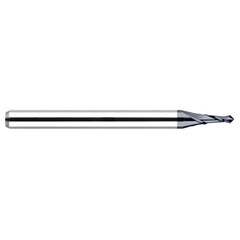 ‎0.06″ × 1-1/2″ OAL 100 Degree Carbide Spotting Drill AlTiN - Exact Industrial Supply
