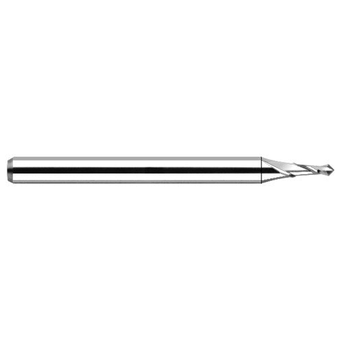 0.06″ × 3″ OAL 90 Degree Carbide Spotting Drill Uncoated - Exact Industrial Supply