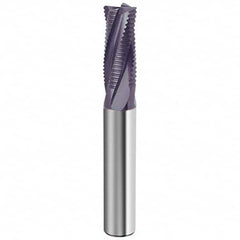 Guhring - Roughing & Finishing End Mills Mill Diameter (Inch): 3/4 End Type: Corner Chamfer - Eagle Tool & Supply