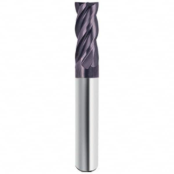 Guhring - 3/4", 1-1/2" LOC, 3/4" Shank Diam, 4" OAL, 4 Flute Solid Carbide Square End Mill - Eagle Tool & Supply