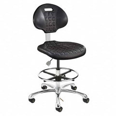 Bevco - 21-1/2 to 31-1/2" High ESD Swivel Chair - Eagle Tool & Supply