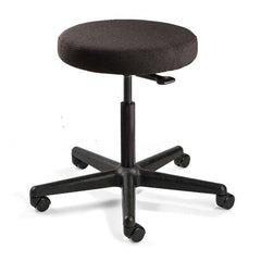 Bevco - Swivel & Adjustable Stools Type: Adjustable Backless Stool Base Type: Nylon - Eagle Tool & Supply