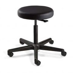 Bevco - Swivel & Adjustable Stools Type: Adjustable Backless Stool Base Type: Nylon - Eagle Tool & Supply