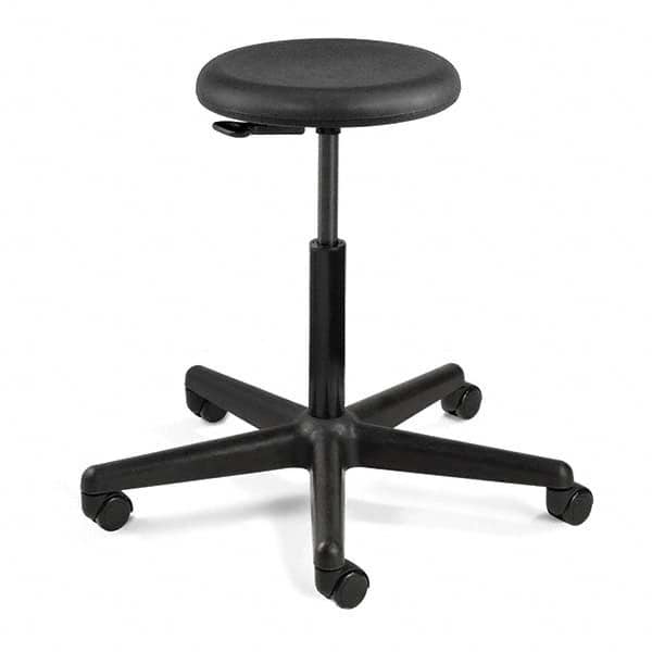 Bevco - Swivel & Adjustable Stools Type: Adjustable Backless Stool Base Type: Nylon - Eagle Tool & Supply