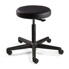 Bevco - Swivel & Adjustable Stools Type: Adjustable Backless Stool Base Type: Nylon - Eagle Tool & Supply