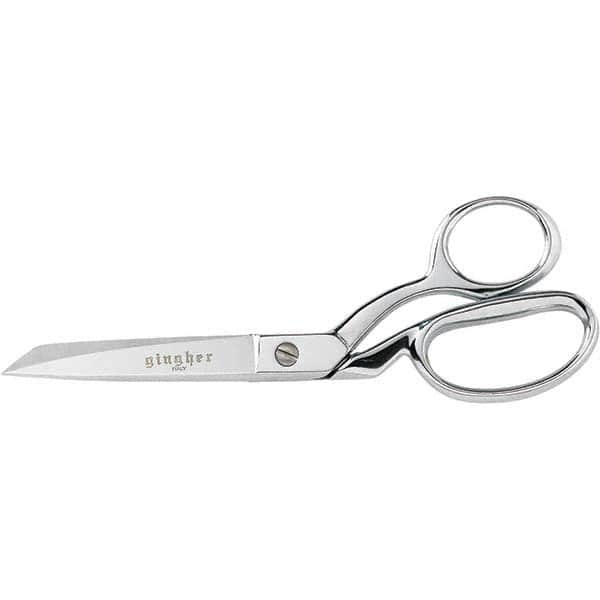 Gingher - Scissors & Shears Blade Material: Forged Steel; Double-Plated Chrome-Over-Nickel Finish Applications: Sewing; Fabric - Eagle Tool & Supply