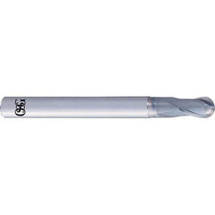 OSG - Ball End Mills Mill Diameter (Inch): 3/8 Mill Diameter (Decimal Inch): 0.3750 - Eagle Tool & Supply