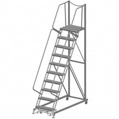 Ballymore - Rolling & Wall Mounted Ladders & Platforms Type: Rolling Warehouse Ladder Style: Rolling Safety Ladder - Eagle Tool & Supply