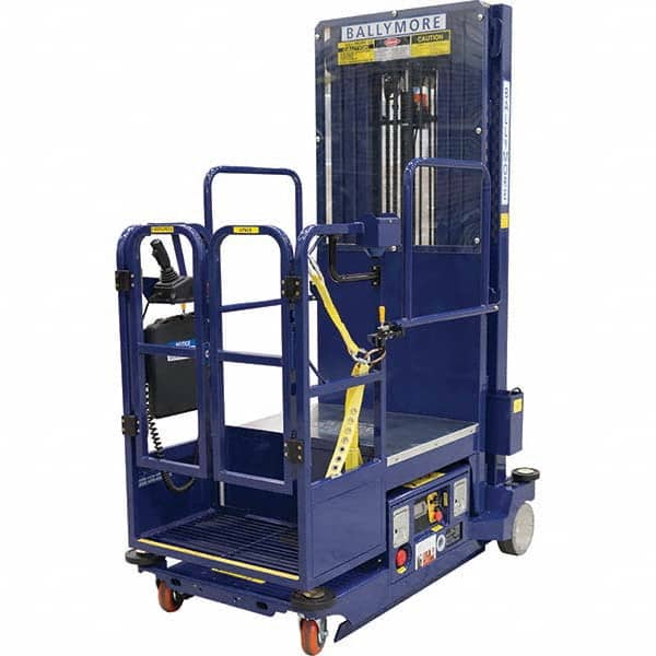Ballymore - Battery Operated Lifts Type: Power Stocker Lift Load Capacity (Lb.): 650 - Eagle Tool & Supply