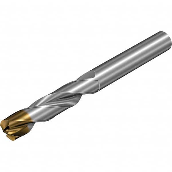 Sandvik Coromant - 10mm 140° Solid Carbide Screw Machine Drill Bit - Eagle Tool & Supply