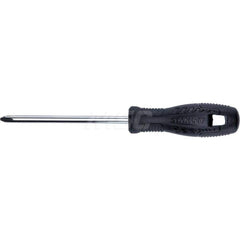 Phillips Screwdrivers; Tool Type: Phillips Screwdrivers; Handle Style/Material: Ergonomic; Phillips Point Size: #2; Blade Length (Inch): 4; Overall Length Range: 6″-8.9″; Overall Length (Inch): 7.25; Shank Type: Round Shank; Overall Length (Inch): 7.25; T