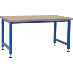 Stationary Work Bench: 48″ Wide, 24″ Deep, 42″ High 1,000 lb Capacity