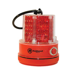 Strobe & Flashing Lights; Light Type: Revolving; Lens Color: Red; Lamp Type: LED; Mounting Type: Magnetic; NEMA Rating: 6; Voltage: All IQv Batteries; Recommended Environment: Industrial; Flashes Per Minute: 120