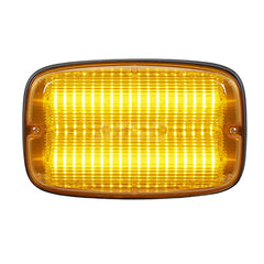 Emergency Light Assemblies; Type: Flashing Led Warning; Flash Rate: Variable; Flash Rate (FPM): 13; Mount: Surface; Color: Amber; Power Source: 12 Volt DC