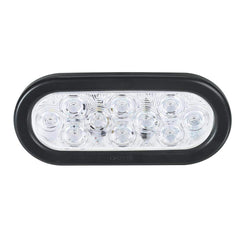 Emergency Light Assemblies; Type: Flush Mount Led Warning Light; Flash Rate: 71 Quad Flash; Flash Rate (FPM): 71 Quad Flash; Mount: Flush Mount; Color: Clear; Power Source: 12-24V DC; Shape: Oval; Specifications: CLASS 1, CAC TITLE 13